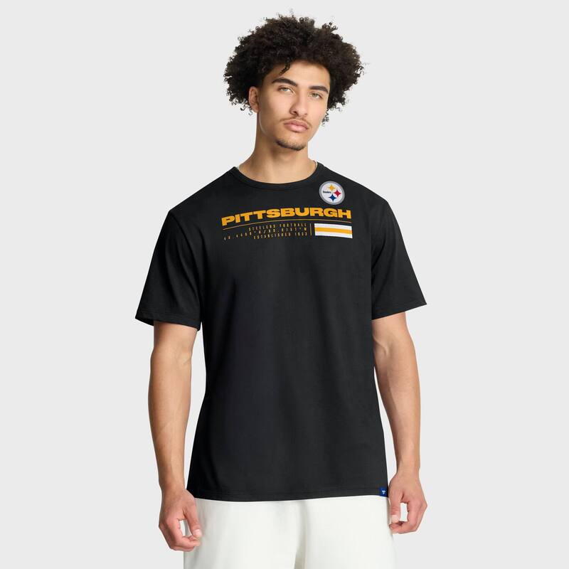 ファナティクス メンズ トップス Tシャツ Men's Fanatics Black Pittsburgh Steelers Chop Block Legacy T-Shirt Stl Black ブラック