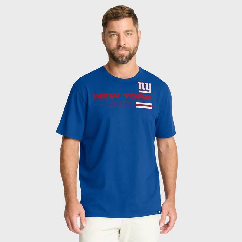 ファナティクス メンズ トップス Tシャツ Men's Fanatics Royal New York Giants Chop Block Legacy T-Shirt Gia Blue ブルー
