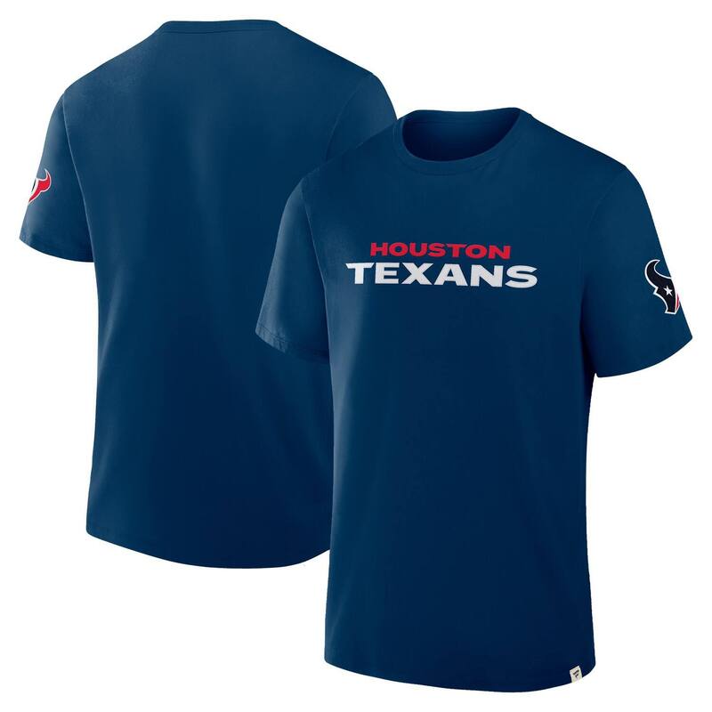 ファナティクス メンズ トップス Tシャツ Men's Fanatics Navy Houston Texans Elevated Classic Legacy T-Shirtxs Navy ネイビー