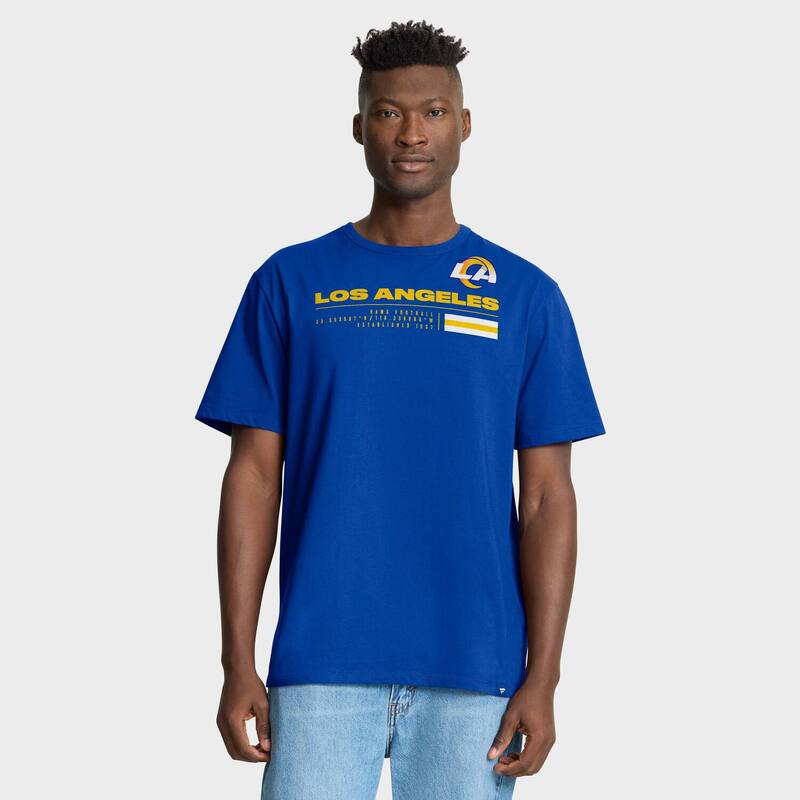 ファナティクス メンズ トップス Tシャツ Men's Fanatics Royalos Angeles Rams Chop Block Legacy T-Shirt Lar Blue ブルー