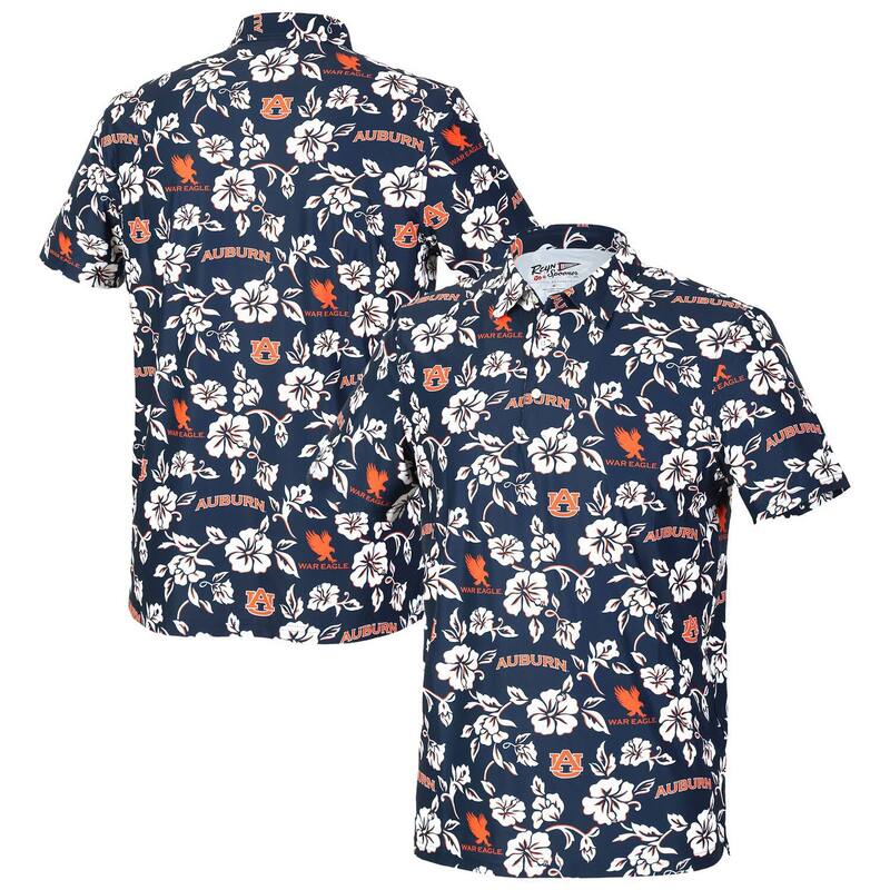 レインスプーナー メンズ トップス Tシャツ ポロシャツ Men's Reyn Spooner Navy Auburn Tigers Pua Performance Polo Aub Navy ネイビー 20,286円