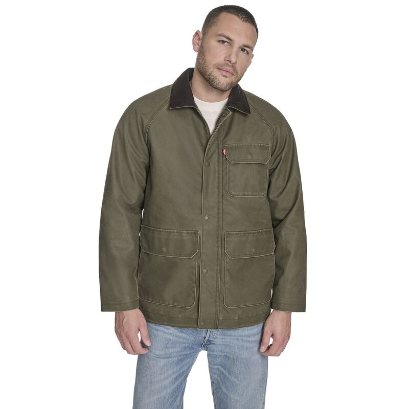 リーバイス メンズ アウター ジャケット・ブルゾン Men's Levi's Pigment Dye Barn Jacket Olive オリーブ