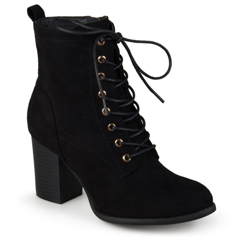 ジュルネ コレクション レディース シューズ ブーツ・レインブーツ アンクル ヒール Journee Collection Baylor Women Block Heel Ankle Boots Black ブラック