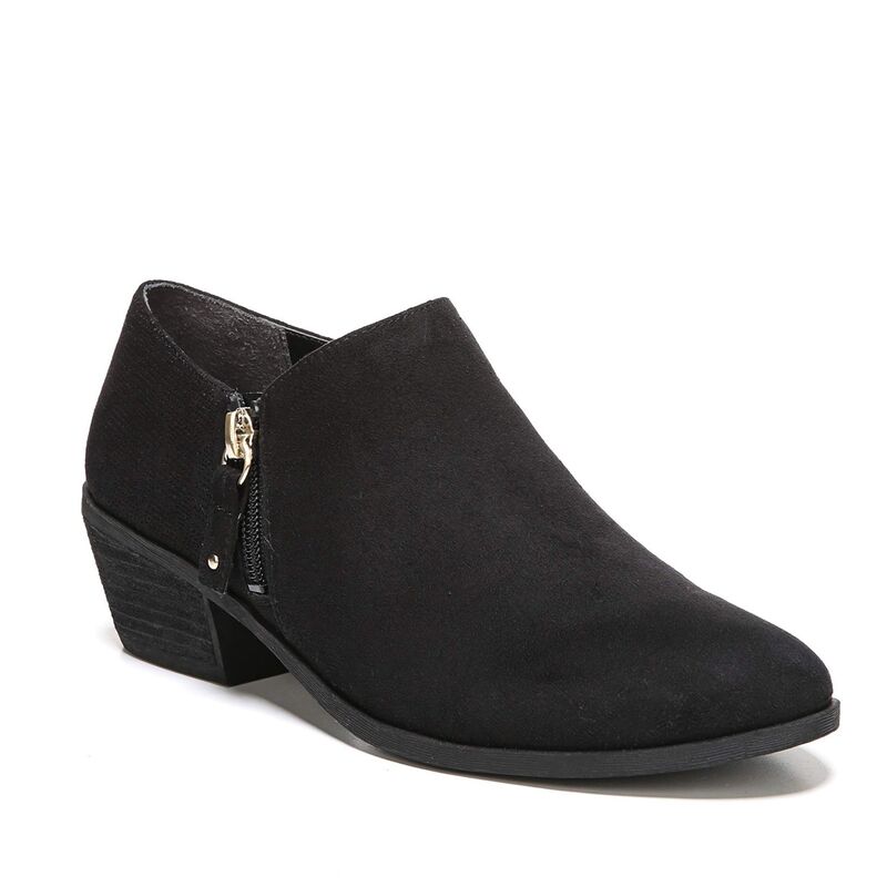 ドクター・ショール レディース シューズ ブーツ・レインブーツ アンクル Dr. Scholl's Brief Women's Ankle Boots Black Suede ブラック