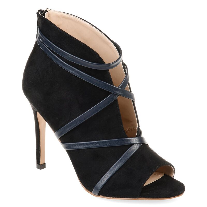 ジュルネ コレクション レディース シューズ ブーツ・レインブーツ アンクル ヒール Journee Collection Samara Women's Higheel Ankle Boots Black ブラック