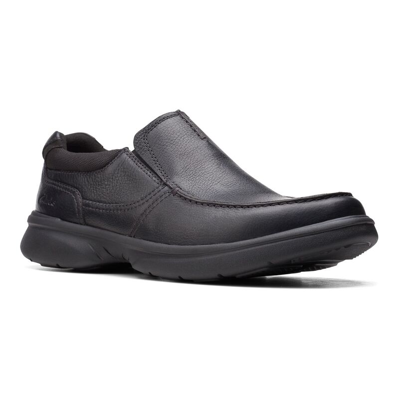 クラークス メンズ シューズ スリッポン・ローファー ClarksR Bradley Free Men's Loafers Black ブラック画像