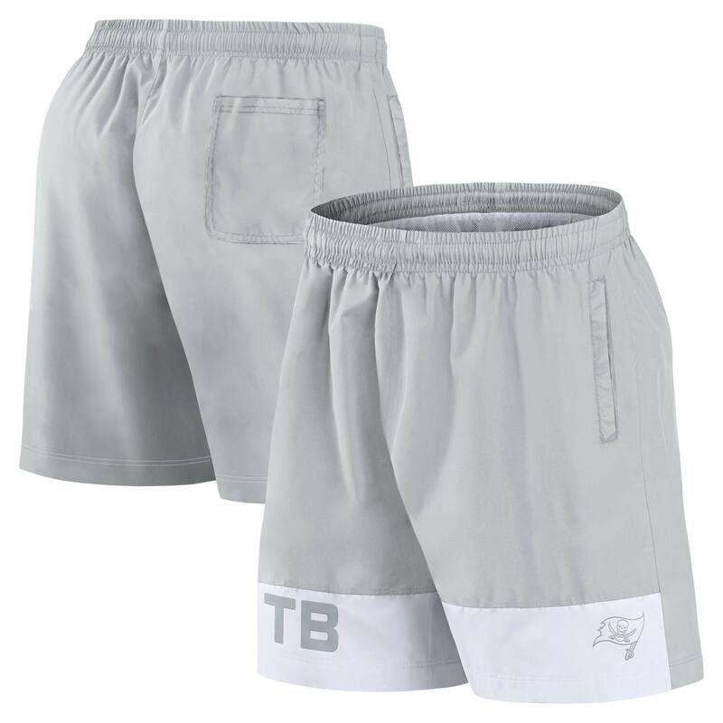【送料無料】 ファナティクス メンズ ハーフパンツ・ショーツ ボトムス Men Fanatics Gray Tampa Bay Buccaneers Elements Shorts Buc Grey