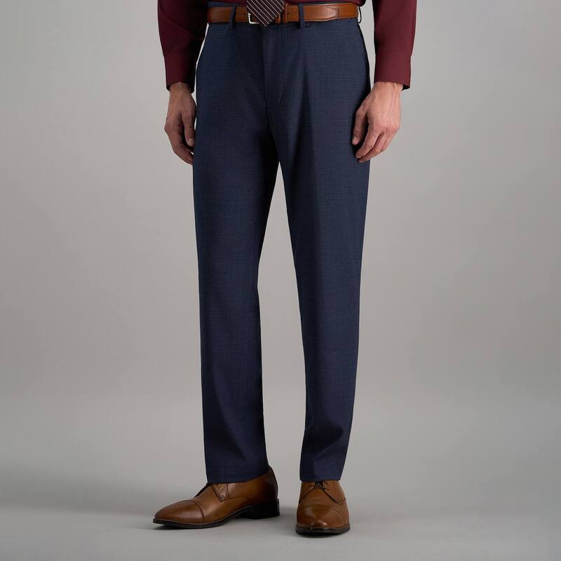 ハガー メンズ ボトムス カジュアルパンツ Men's J.M. Haggar Premium Slim-Fit 4-Way Stretch Flat-Front Dress Pants Ink