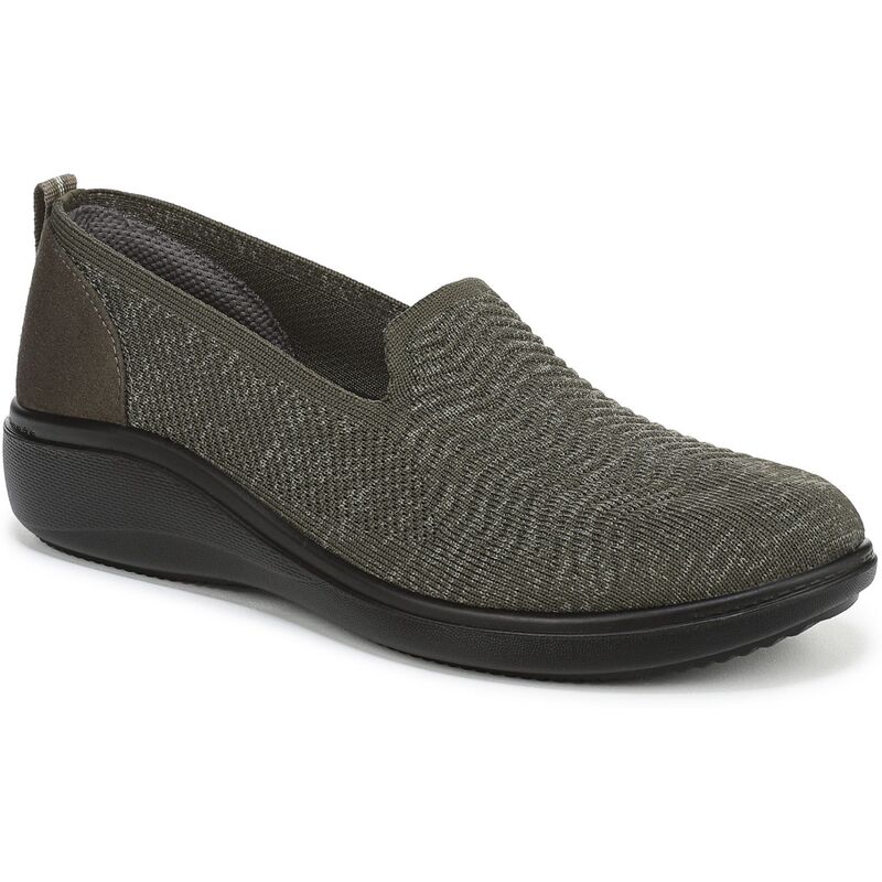 ライフストライド レディース シューズ スニーカー LifeStride Boulevard Women'slip On Shoes Army Green グリーン