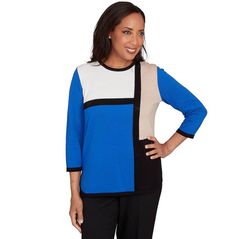 アルフレッド ダナー レディース アウター ニット・セーター カラーブロック Women's Alfredunner Colorblock Long Sleeve Sweater Cobalt Blue ブルー｜ReVida 店