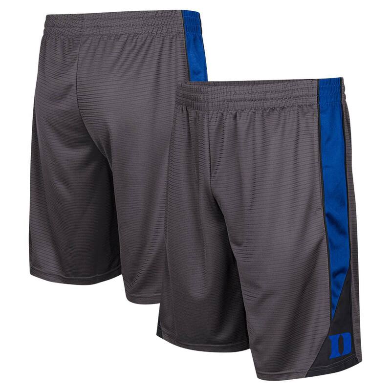 コロシアム メンズ ボトムス ハーフパンツ・ショーツ ショートパンツ Men's Colosseum Charcoal Duke Blue Devils Turnover Shorts Duk Charco チャコール