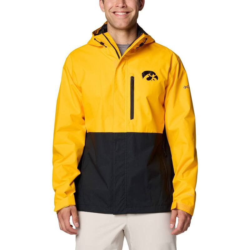 コロンビア メンズ アウター ジャケット・ブルゾン Men's Columbia Gold Iowa Hawkeyes Field Bound Omni-Tech Full-Zip Jacket Iwa Gold ゴールド