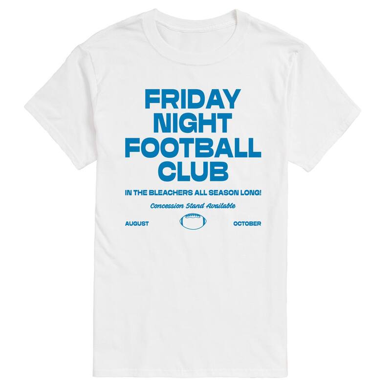 アニメキャラクター メンズ トップス Tシャツ トール グラフィック Licensed Character Big & Tall Friday Night Football Club Graphic Tee White ホワイト