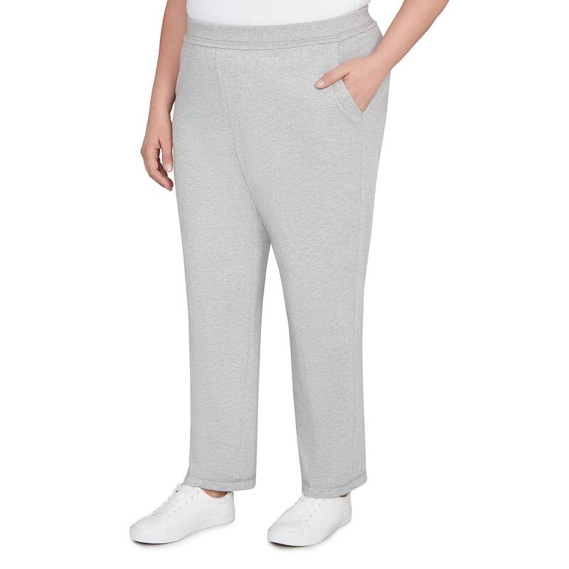 アルフレッド ダナー レディース ボトムス カジュアルパンツ プラスサイズ Plusize Alfredunner Cozy Medium Length Slant Pocket Pants Pearl Heather パール 9,786円