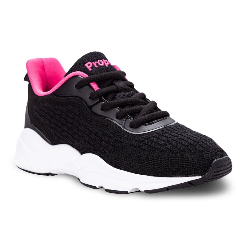 プロペット レディース シューズ スニーカー Propet Stability Strive Women's Walking Shoes Black Pink ブラック