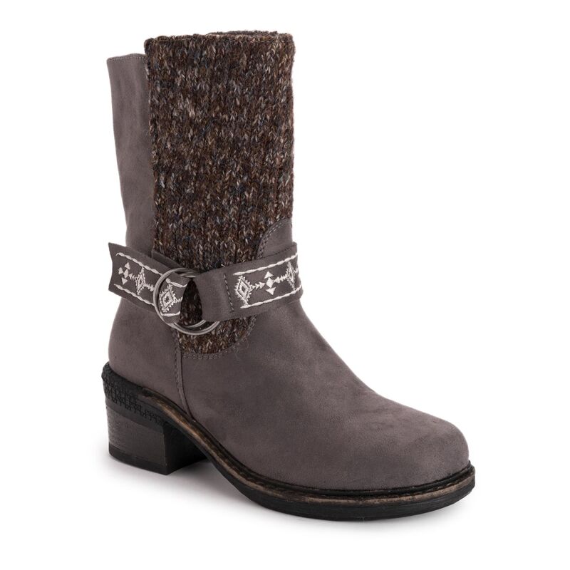 ムクルクス レディース シューズ ブーツ・レインブーツ アンクル MUK LUKS Aryalice Women\u0027s Ankle Boots Gray 薄墨色 その他-ブーツ-靴