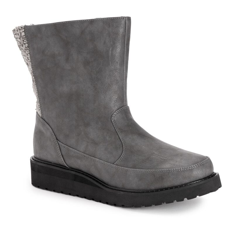 ムクルクス レディース シューズ ブーツ・レインブーツ アンクル MUK LUKSlope Natalie Women\u0027s Ankle Boots Gray 薄墨色 靴-レディース靴-その他