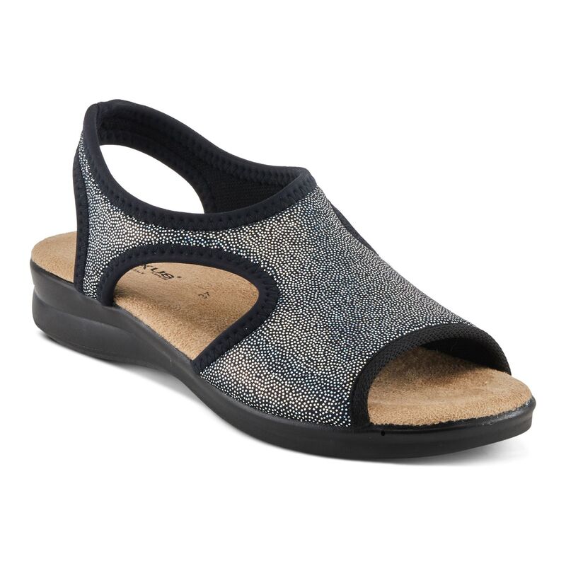 フレクサス レディース シューズ サンダル Flexus by Spring Step Nyaman Pindott Women'slip-On Sandals Black ブラック 17,870円