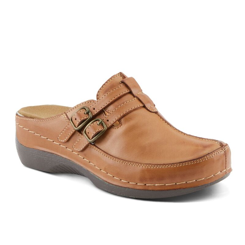 スプリングステップ レディース シューズ サンダル レザー Spring Step Happy Women's Leather Clogs Medium Brown ブラウン 21,445円