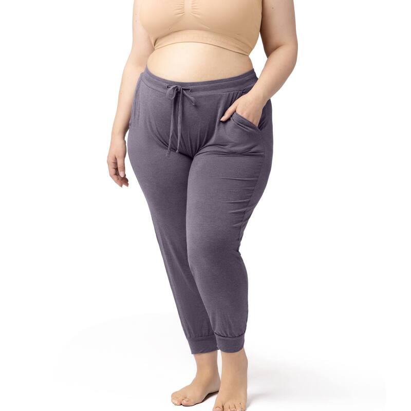 キンドリッド ブレイブリー レディース ボトムス カジュアルパンツ プラスサイズ ジョガーパンツ マタニティ Plusize Maternity Kindred Bravely Everyday Lounge Joggers Gray グレー｜ReVida 店