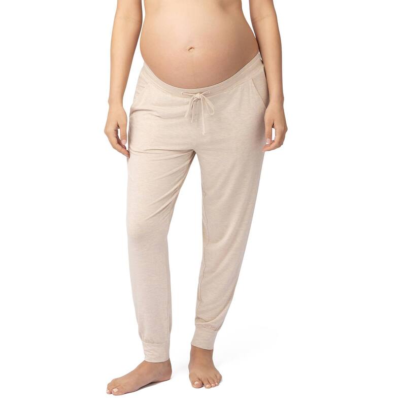 キンドリッド ブレイブリー レディース ボトムス カジュアルパンツ ジョガーパンツ マタニティ Maternity Kindred Bravely Everyday Lounge Joggers Beige ベージュ|ReVida 店