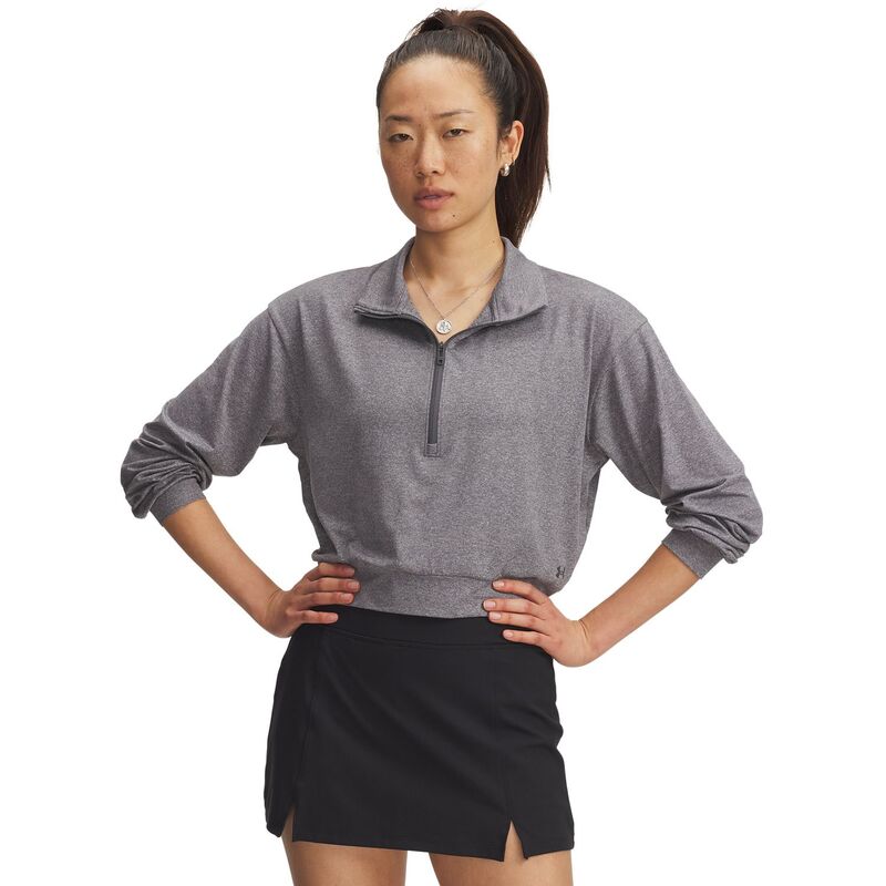 アンダーアーマー レディース アウター 上衣・上衣 Women\u0027s Under Armour Motion Lounge Zip Top Castlerock
