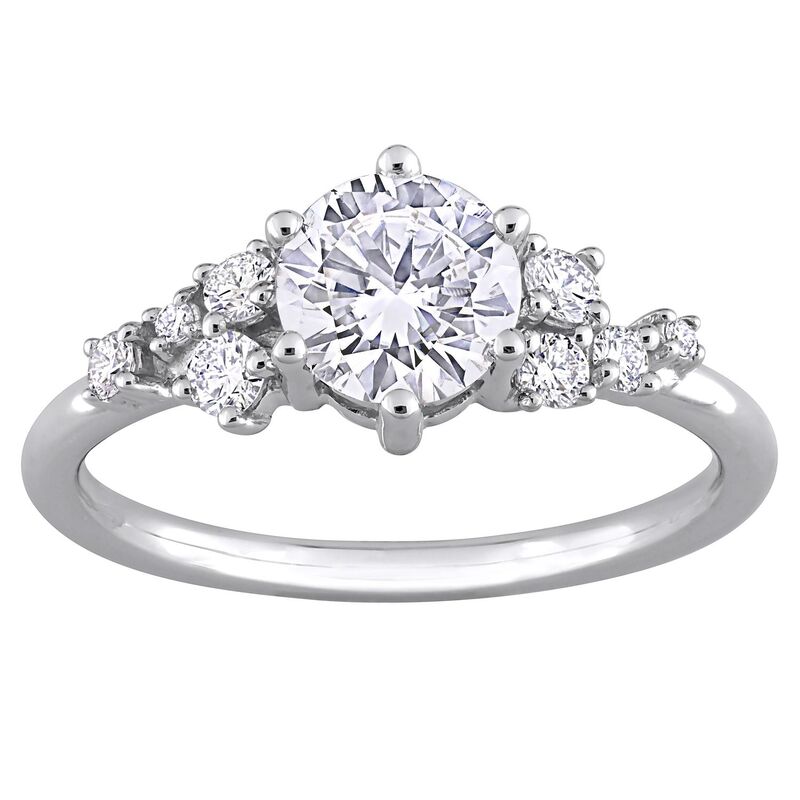 ステラ グレース レディース アクセサリー リング Stella Grace 14k White Gold 1/4 Carat.W. Lab-Grown Diamond Cluster Engagement Ring 14k White Gold ホワイト