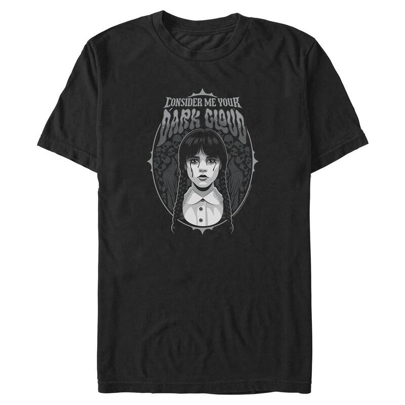 アニメキャラクター メンズ トップス Tシャツ トール グラフィック Licensed Character Big & Tall Wednesdayour Dark Cloud Graphic Tee Black ブラック 6,145円