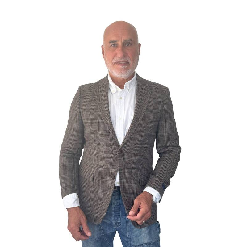 ナウティカ メンズ アウター ジャケット・ブルゾン コート Men's Nautica Fashion Sport Coat Brown Plaid ブラウン