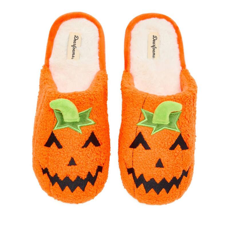 ディアフォームズ レディース シューズ サンダル オープンバック Dearfoams Halloween Women's Open Back Scuff Slippers Mandarin