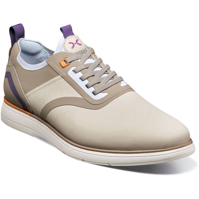 ステイシーアダムス メンズ シューズ オックスフォード スニーカー レース Stacy Adams Everidge Men's Elastic Lace-Uplain Toe Sneakers Cream クリーム