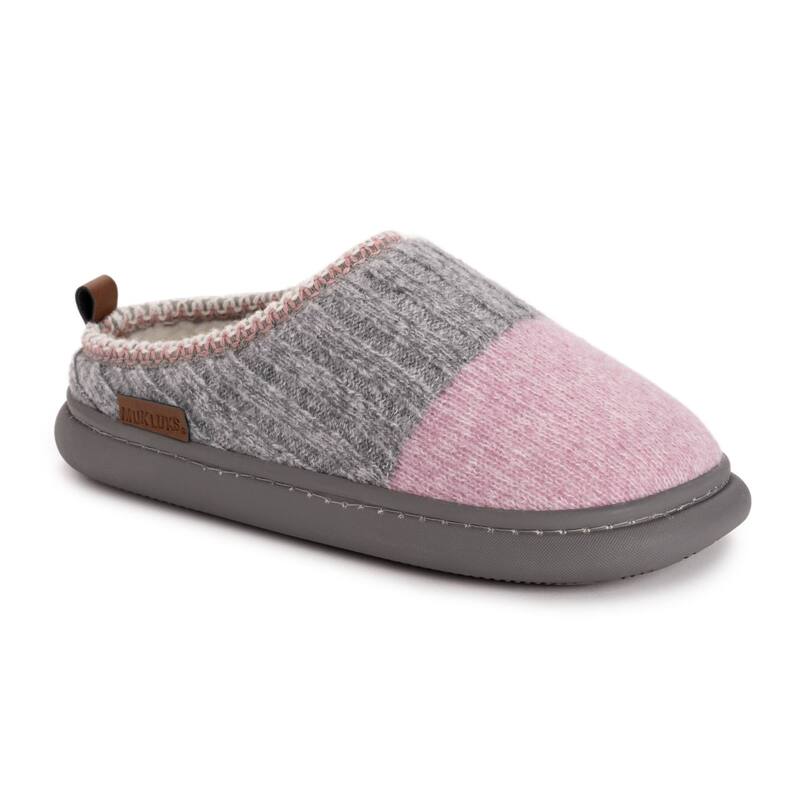 ムクルクス レディース シューズ サンダル MUK LUKS Rye Women's Clog Slippers Gray グレー|ReVida 店
