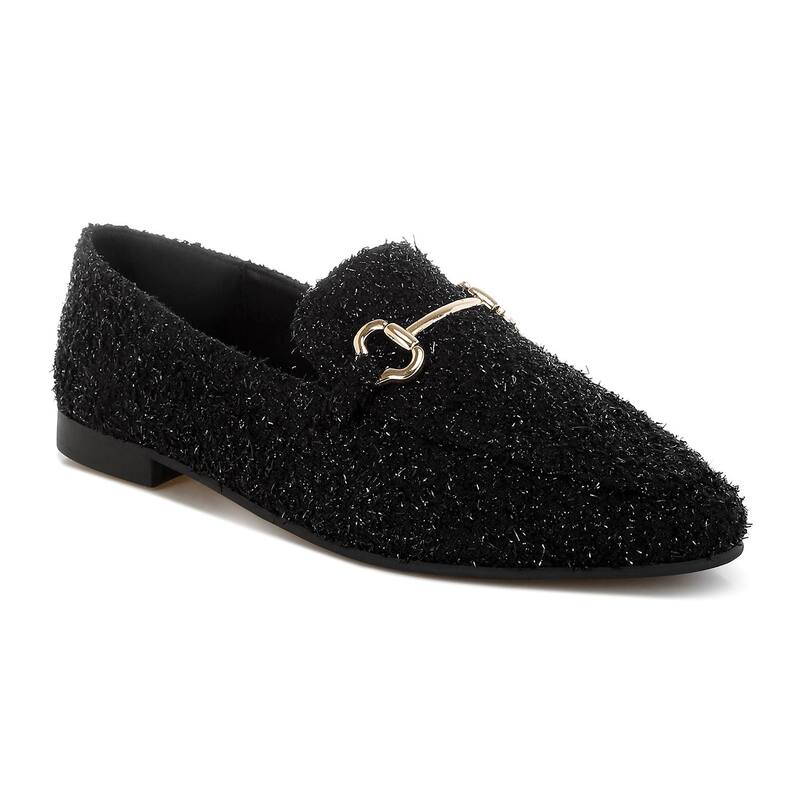 ロンドンラグ レディース シューズ スリッポン・ローファー London Rag Danbury Women's Bit Detailoafers Black ブラック