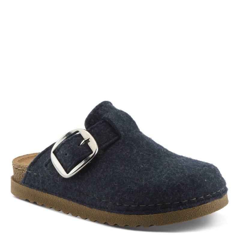 フレクサス レディース シューズ サンダル Flexus by Spring Step Cloggiller Women'slip-On Clogs Navy ネイビー|ReVida 店