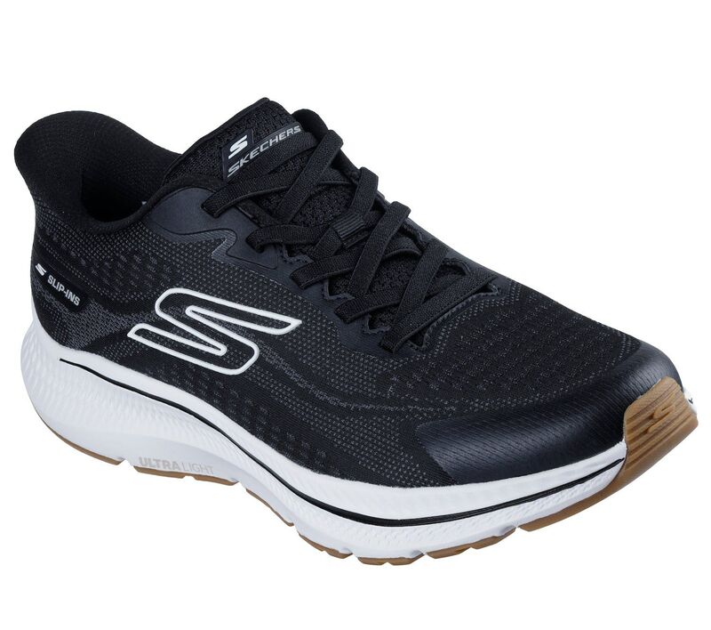 スケッチャーズ メンズ シューズ スニーカー Skechers Hands Free Slip-ins GO RUN Consistent 2.0 Lockhart Men\u0027s Running Shoes Charcoal Black 黒いこと メンズ靴-スニーカー