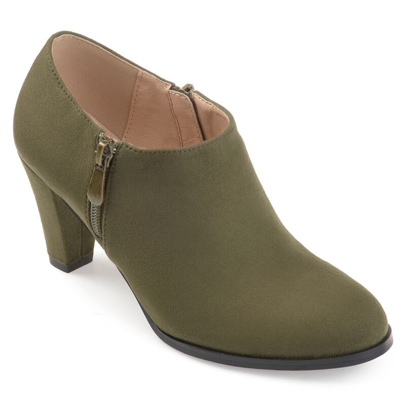 ジュルネ コレクション レディース シューズ ブーツ・レインブーツ アンクル Journee Collection Sanzi Women's Ankle Boots Olive オリーブ