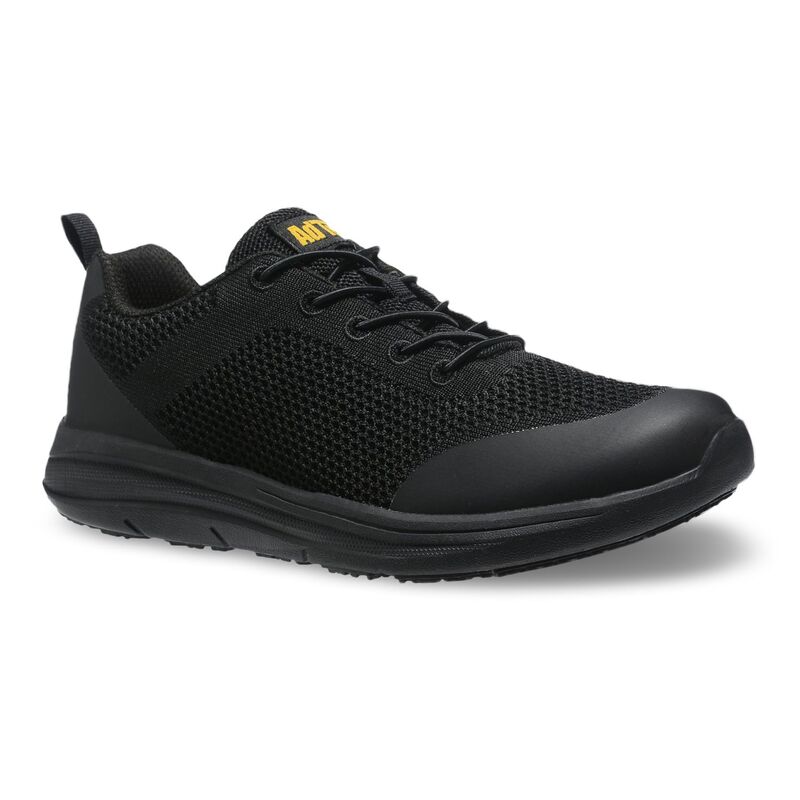 所在地テック レディース シューズ スニーカー AdTec Women\u0027s Non-Slip Work Shoes Black 黒いこと