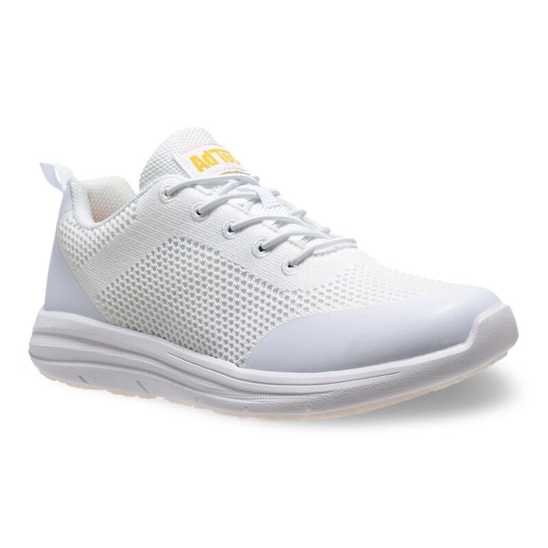 所在地テック レディース シューズ スニーカー AdTec Women\u0027s Non-Slip Work Shoes White 白いこと