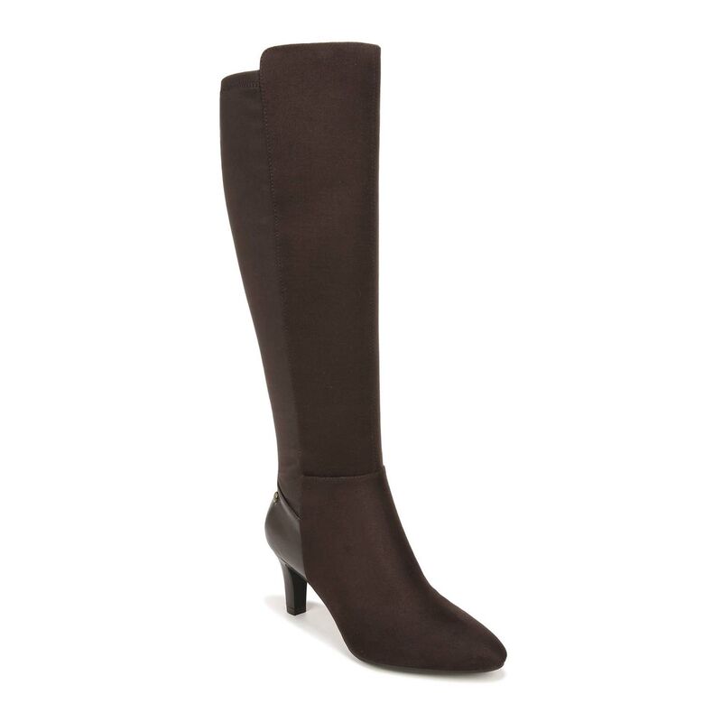 ライフストライド レディース シューズ ブーツ・レインブーツ LifeStride Gracie Women's Knee High Boots Dark Chocolate チョコレート