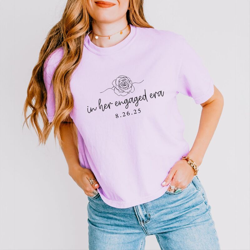 Simply Sage Market レディース トップス ティーシャツ Simply Sage Market In Her Engaged Era - Womens Boxy Crop Top Orchid トップス-Tシャツ・カットソー-レディースファッション