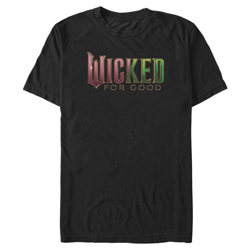 アニメキャラクター メンズ トップス Tシャツ トール グラフィック Licensed Character Big & Tall Wicked For Good Graphic Tee Black ブラック