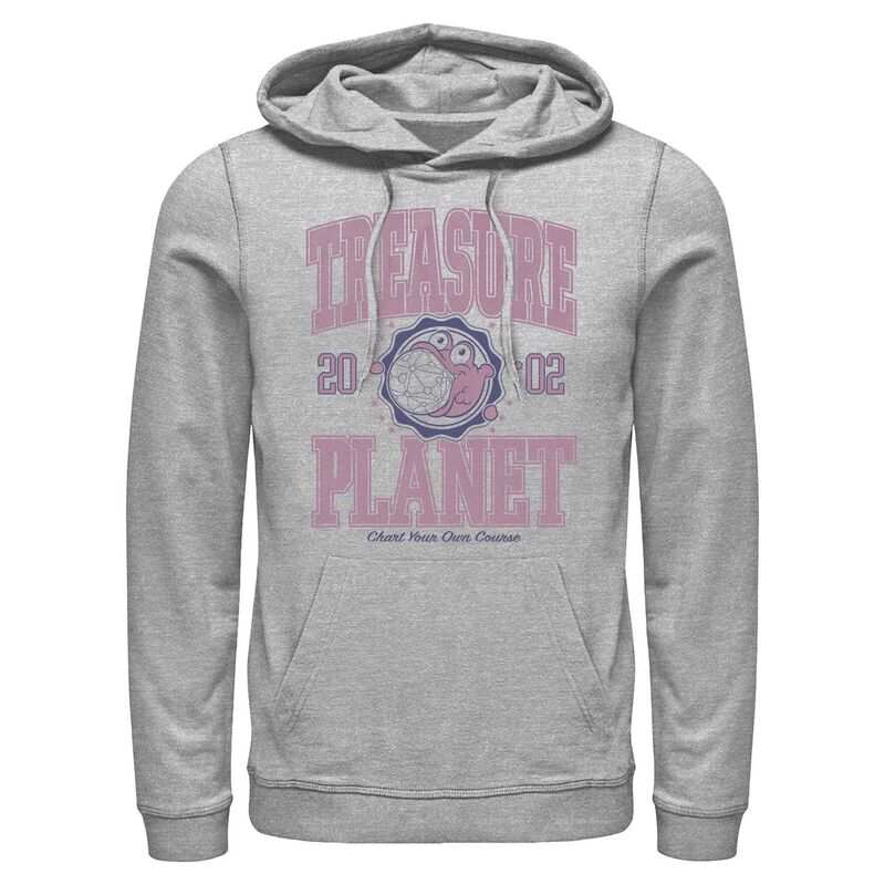 ウォルトディズニー メンズ トップス プルオーバー パーカー グラフィック Men\u0027s Disney\u0027s Treasure Planet Morph College 2002 Graphic Hoodie Athletic Heather ギョリュウモドキ