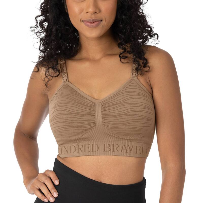 キンドリッド ブレイブリー レディース アンダーウェア ブラジャー マタニティ Maternity Kindred Bravely Sublime Hands-Free Pumping Nursing Bra Brown ブラウン