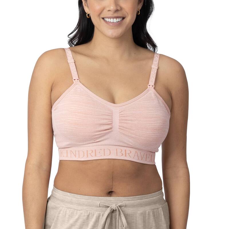 キンドリッド ブレイブリー レディース アンダーウェア ブラジャー マタニティ Maternity Kindred Bravely Sublime Hands-Free Pumping Nursing Bra Pink ピンク 13,110円