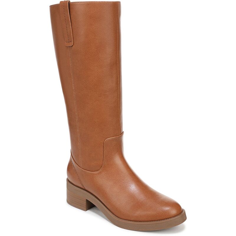 ライフストライド レディース シューズ ブーツ・レインブーツ トール LifeStride Brinley Women\u0027s Zip Tall Boots インチ Regular and Wide Calf Caramel 靴-ブーツ-レディース靴