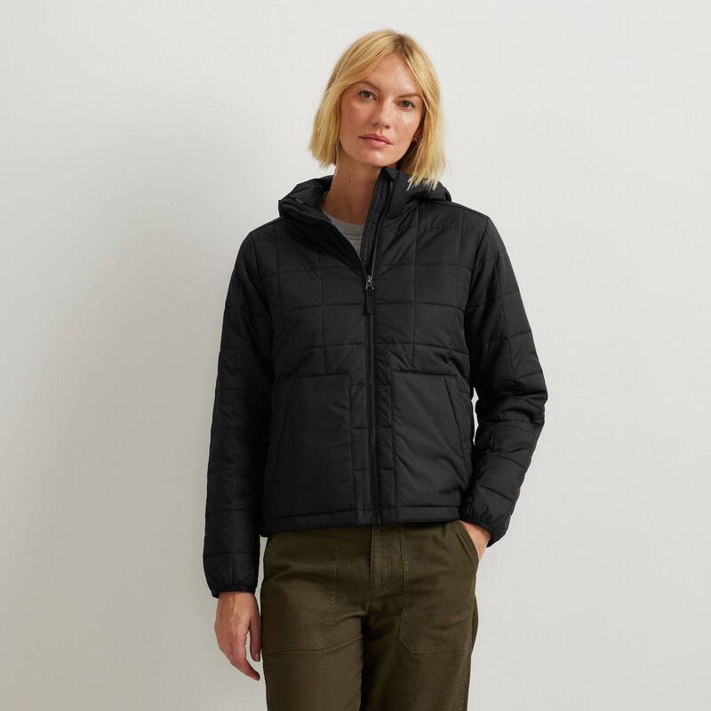 エディー バウアー レディース アウター 上衣・上衣 パーカー Women\u0027s Eddie Bauer Cross Town Hoodie Jacket Black 黒いこと