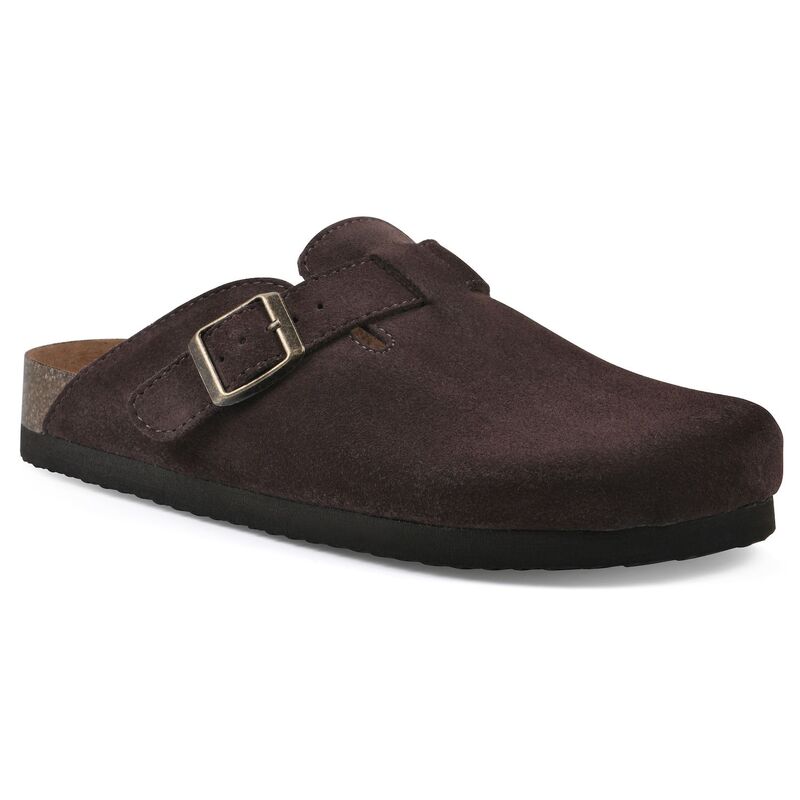 ホワイトマウンテン レディース シューズ サンダル White Mountain Bari Women's Clogs Brown Suede ブラウン