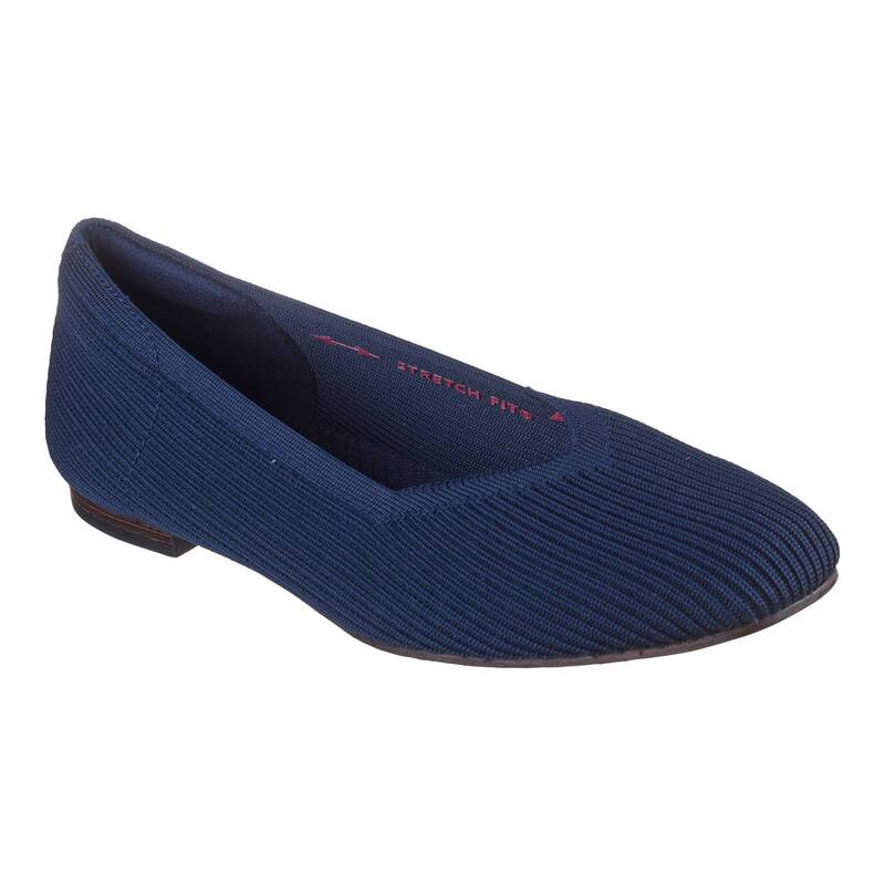 スケッチャーズ レディース シューズ サンダル Skechers Cleo Square Women'shoes Navy ネイビー
