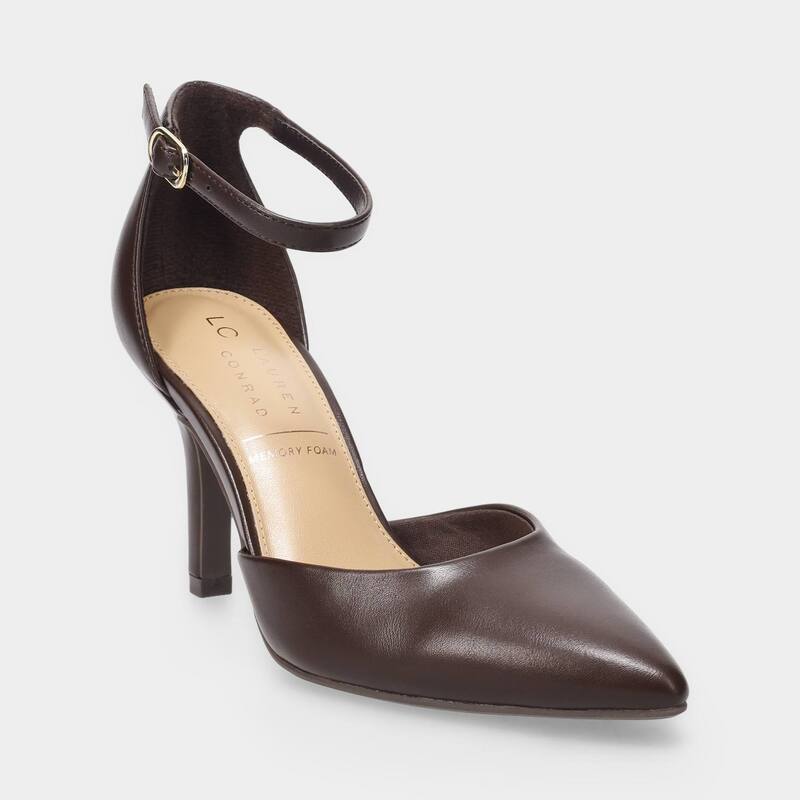LC Lauren Conrad レディース シューズ パンプス LC Lauren Conrad Enzya Women's Two Piece Pointed Toe Flats Brown ブラウン｜ReVida 店