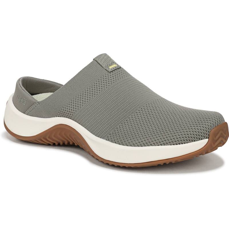 ライカ レディース シューズ サンダル ニット Ryka Encore Women's Knit Slip-On Mules Vetiver Green グリーン